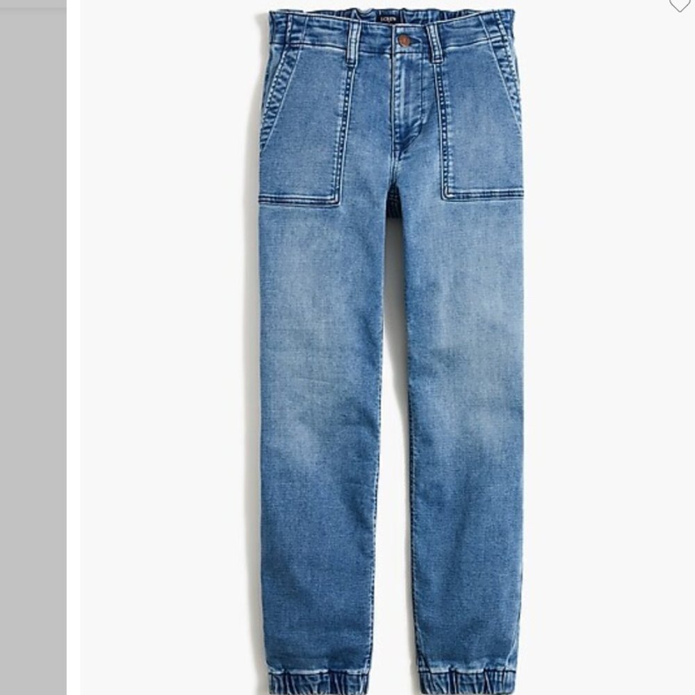 J.Crew Factory Denim Utility jogger pant Size 28 New without Tags